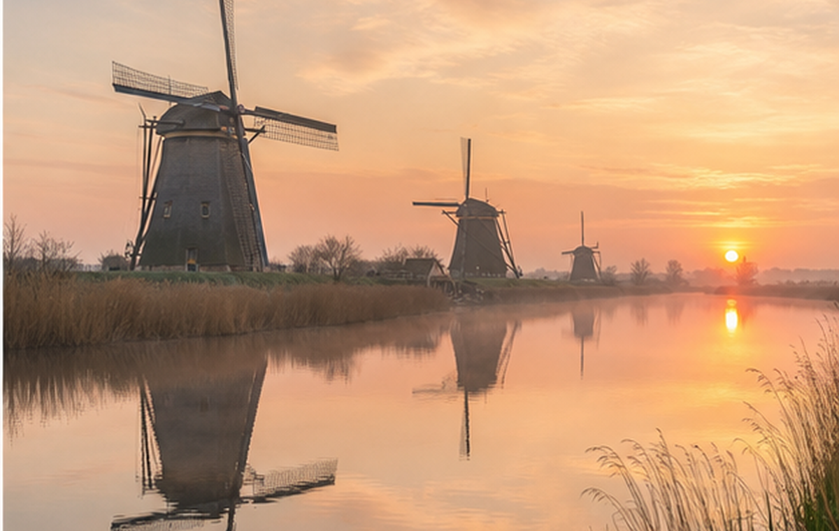 Unique Netherlands travel visual